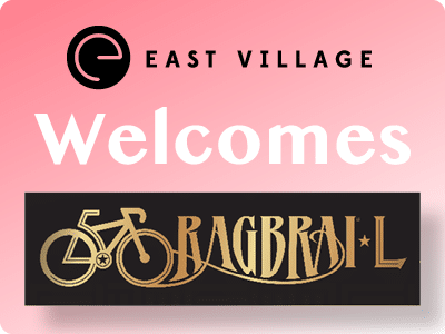 East Village welcomes Ragbrai L
